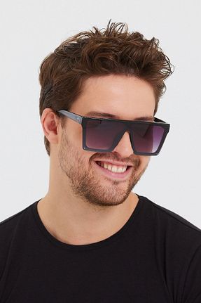 عینک آفتابی مشکی مردانه UV400 Modalucci - کد 48608700