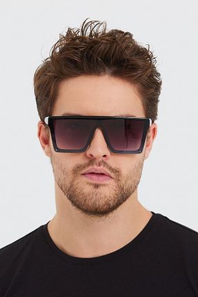 عینک آفتابی مشکی مردانه UV400 Modalucci - کد 48608700