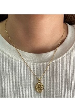 گردنبند استیل ( فولاد ) زرد استیل (فولاد) FASHION - کد 921302129