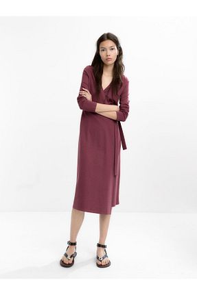 لباس زرشکی زنانه بافت PARFOIS - کد 921335066