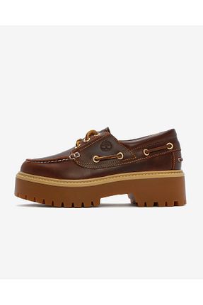 کفش کلاسیک قهوه ای زنانه پاشنه کوتاه (1 - 4 سانتی متر) Timberland - کد 922674337