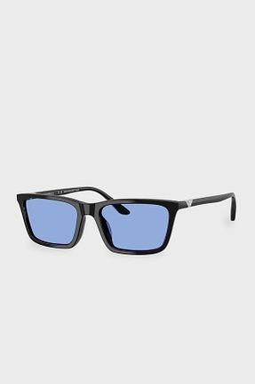 عینک آفتابی مشکی مردانه UV400 Emporio Armani - کد 877385584