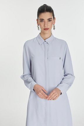 تونیک طوسی زنانه بافتنی Zühre - کد 834173707
