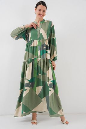 لباس حجاب خاکی زنانه رگولار Bigdart - کد 921336169