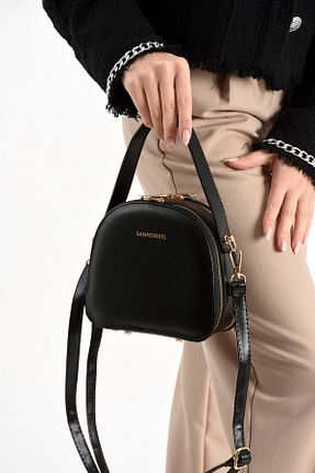 کیف دوشی مشکی زنانه چرم مصنوعی Sanmorris - کد 921339704