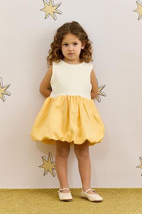 لباس زرد بچه گانه بافتنی Fahhar Kids - کد 922161606