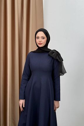 لباس سرمه ای زنانه بافتنی QUQA - کد 922157338