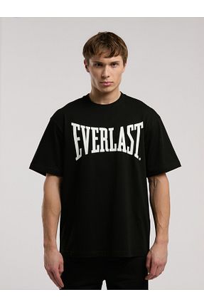 تیشرت اسپرت مشکی مردانه پنبه ای Everlast - کد 921341373