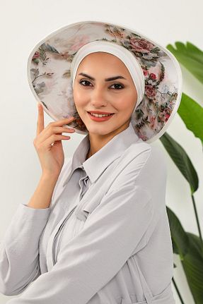 کلاه شنای حجاب بژ Aisha