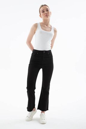 شلوار مشکی زنانه پاچه اسپانیولی Fashion Friends - کد 905778880