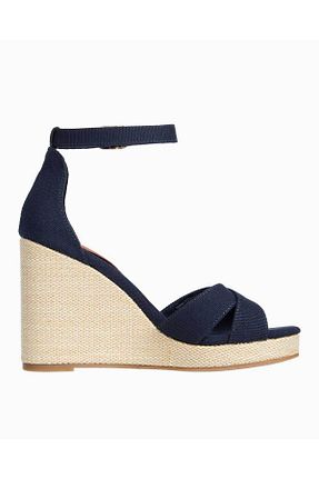 دمپائی سرمه ای زنانه پاشنه پر Tommy Hilfiger - کد 921367054