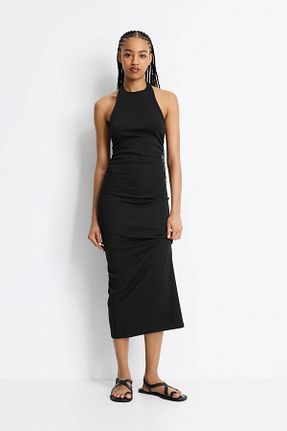لباس مشکی زنانه بافتنی Pull & Bear - کد 902060644