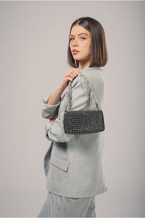 کیف دوشی مشکی زنانه پلی استر ÇÇS - کد 921371872