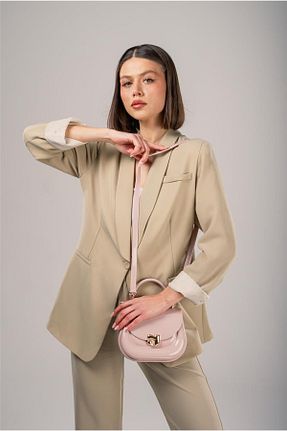 کیف دوشی بژ زنانه پلی استر ÇÇS - کد 921371933