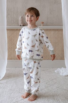ست لباس راحتی نباتی بچه گانه طرح حیوانات Lollie Baby&Kids - کد 920405350