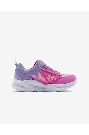 کفش اسنیکر بنفش بچه گانه چسبی Skechers - کد 922174230