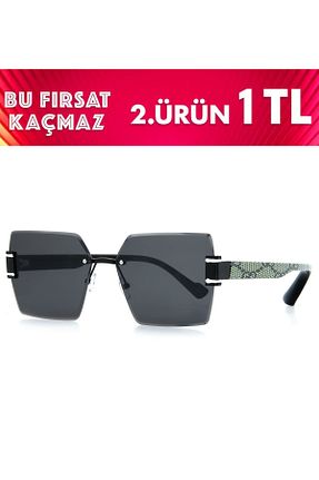 عینک آفتابی مشکی زنانه UV400 Zzla - کد 833993041