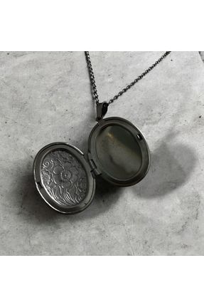 گردنبند استیل ( فولاد ) طوسی زنانه استیل (فولاد) Bro - کد 874958617