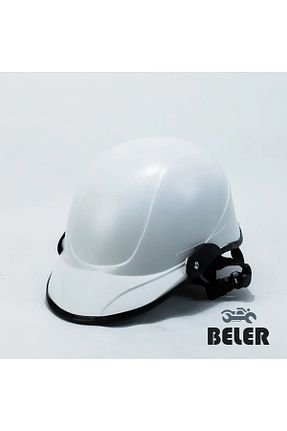 کلاه ایمنی موتور سواری سفید Açık Kasklar BELER - کد 921451862