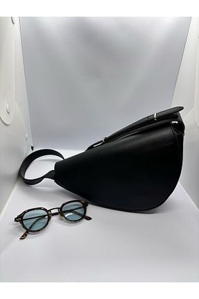 کیف دوشی مشکی زنانه چرم مصنوعی MODA - کد 921477178