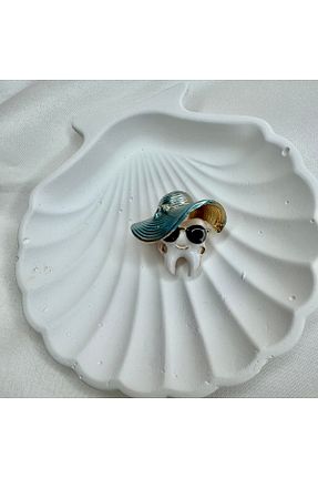 سنجاق سینه رنگی فلزی Butik - کد 921479055