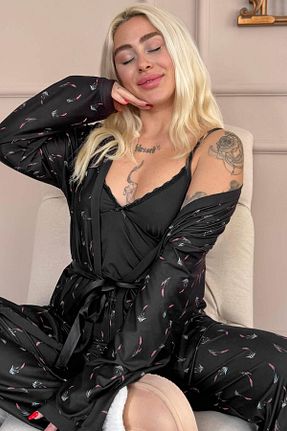 ست لباس راحتی رنگی زنانه ساده Pijamaevi - کد 921479196