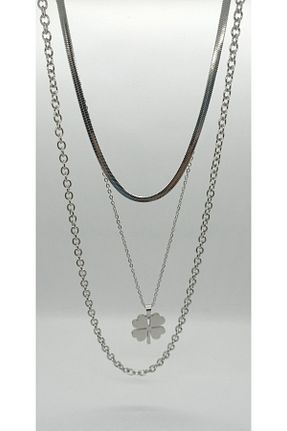 گردنبند استیل ( فولاد ) استیل (فولاد) ndjewelry - کد 921476756