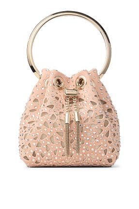 کیف مجلسی بژ زنانه چرم مصنوعی Jimmy Choo - کد 931730109