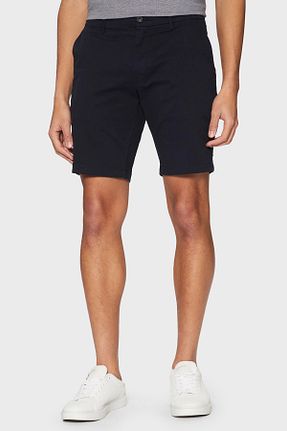 شلوارک و برمودا سرمه ای مردانه اسلیم فیت Calvin Klein - کد 922222814