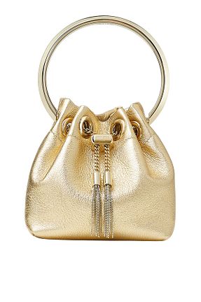 کیف مجلسی طلائی زنانه Jimmy Choo - کد 921496936