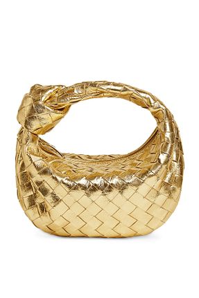 کیف مجلسی طلائی زنانه Bottega Veneta - کد 922221941