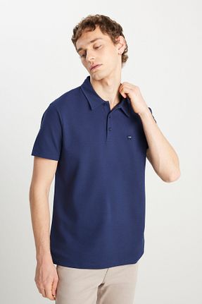 پولوشرت سرمه ای مردانه رگولار Wrangler - کد 921505573