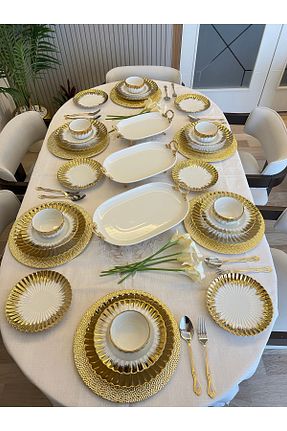 سرویس غذاخوری طلائی 6 نفره poncik sokağim - کد 854404845