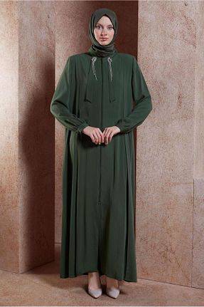 کلاه و ابایا خاکی زنانه پلی استر Alvina - کد 848988368