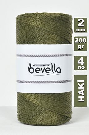 نخ بافندگی خاکی Bevella Macrame Cord - کد 921518483