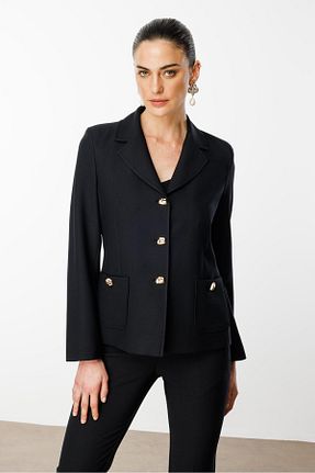 کت مشکی زنانه رگولار Moda İlgi - کد 921520961