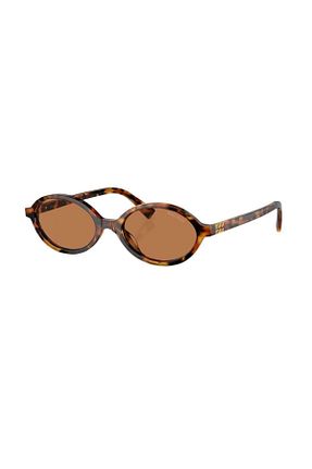 عینک آفتابی متالیک زنانه 50 Miu Miu - کد 838527192