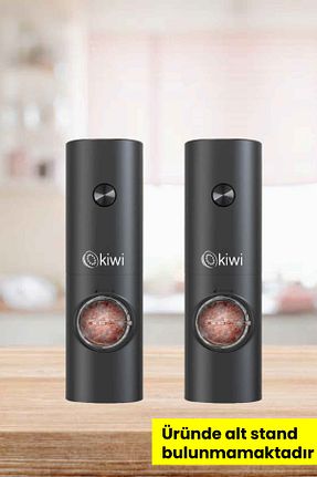 آسیاب قهوه و ادویه مشکی پلاستیک Kiwi - کد 856270749