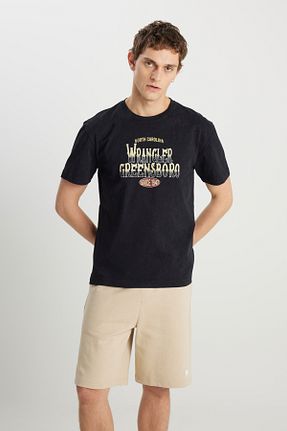 تیشرت مشکی مردانه Relaxed Wrangler - کد 921530983