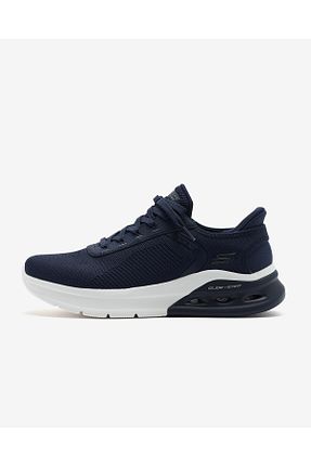 کفش اسنیکر سرمه ای مردانه بند دار Skechers - کد 897412138