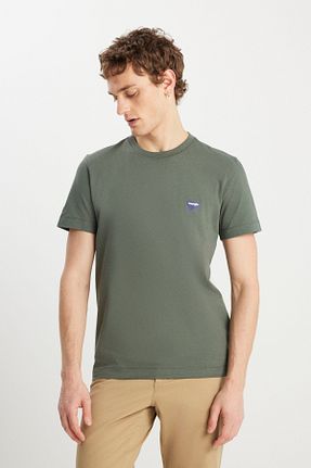 تیشرت سبز مردانه رگولار Wrangler - کد 921530701