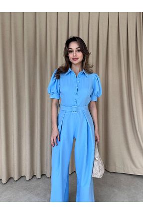 سرهمی آبی زنانه رگولار Mooi Butik - کد 921533322