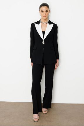 شلوار مشکی زنانه بافتنی Moda İlgi - کد 921542222