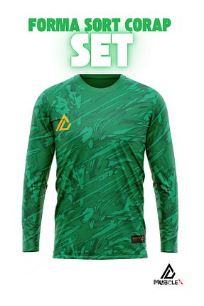 لباس فرم دروازه بان سبز مردانه Musclex Spor Tekstil - کد 922739144