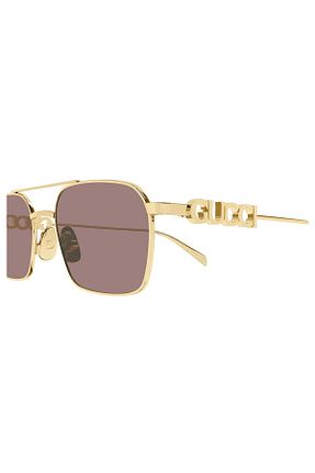 عینک آفتابی زرد زنانه 54 Gucci - کد 921571346