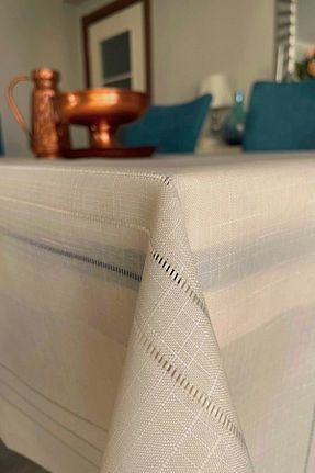 رومیزی بژ پلی استر Zeria Home - کد 885515720