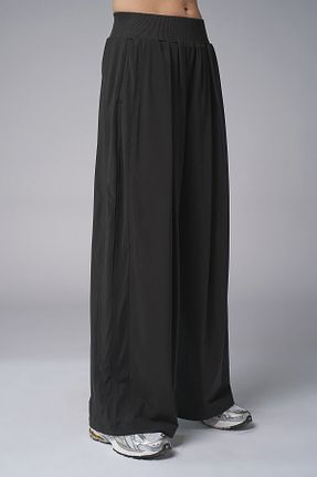 شلوار کرمگن مشکی زنانه فاق بلند bilcee - کد 921576443
