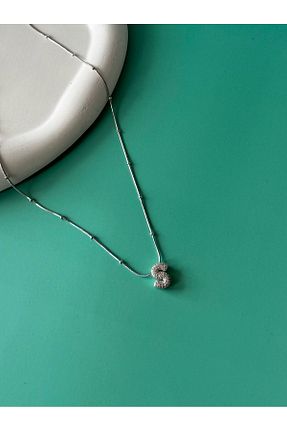 گردنبند استیل ( فولاد ) طوسی استیل (فولاد) stainles steel - کد 921573041