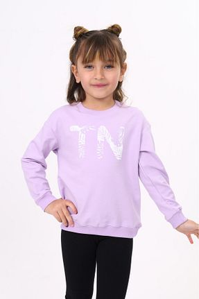 سوئیشرت صورتی بچه گانه چاپی Toontoy - کد 922292819