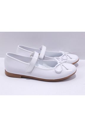 بابت سفید بچه گانه چرم مصنوعی ORTAÇ BEBE - کد 921582310